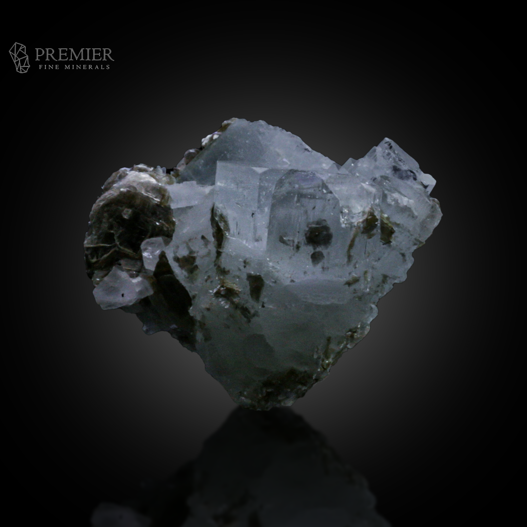 Aquamarine, Beryl, Muscovite, Mica, Combination Specimen,Pakistan Mineral, Skardu, Himalayan, Raw Crystal, Collector Grade, Aesthetic Mineral