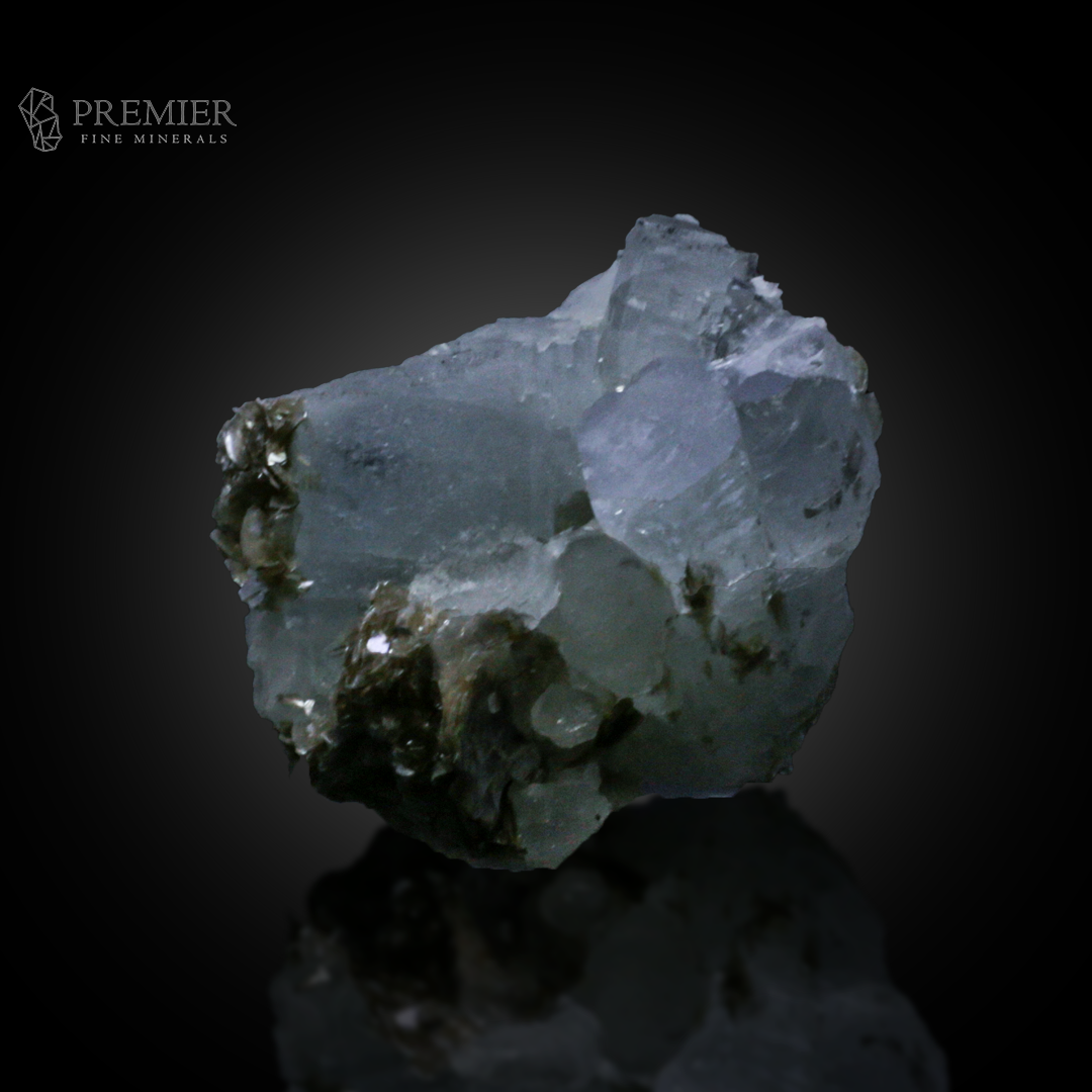 Aquamarine, Beryl, Muscovite, Mica, Combination Specimen,Pakistan Mineral, Skardu, Himalayan, Raw Crystal, Collector Grade, Aesthetic Mineral