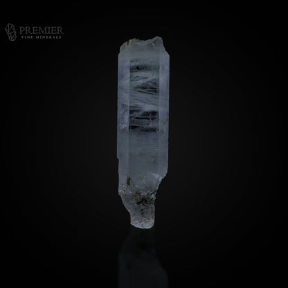 Aquamarine, Beryl, Cloudy Inclusion, Rare Inclusion, 51.25 Carats, 10.25 Grams, Pakistan Mineral, Raw Crystal, Collector Grade, Display Specimen, 48mm, Gem Quality