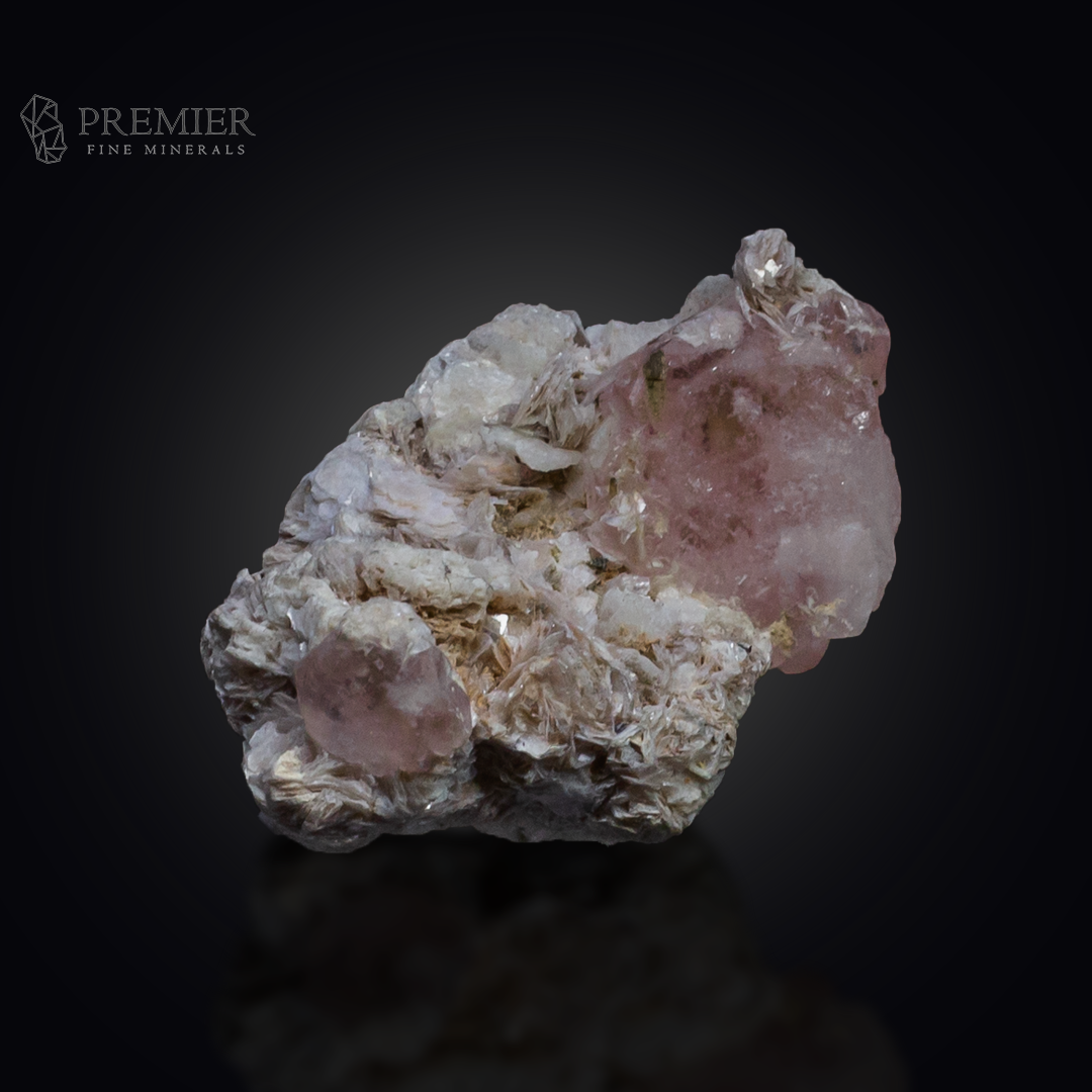 Morganite, Beryl, Etched Crystal, Rare Crystal, 19.42 Grams, 97.1 Carats, Afghanistan Mineral, Pink Crystal, Raw Crystal, Collector Grade, Unique Habit, On Matrix