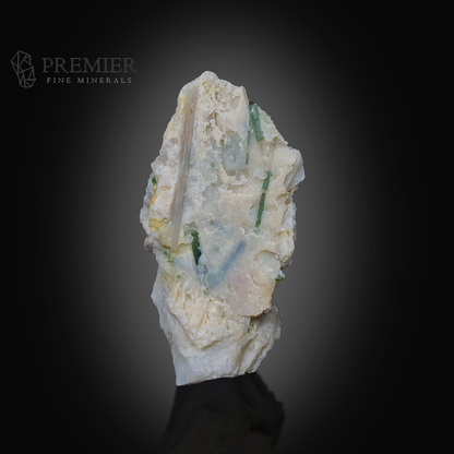 Tourmaline, Feldspar, Crystal Cluster, 179 Grams, 895 Carats, Afghanistan Mineral, Large Crystal, On Matrix, Combination Specimen, Raw Crystal, Collector Grade, Aesthetic Mineral