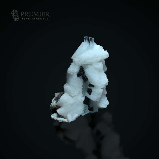 Aquamarine, Siderite, Mica, Beryl, 35 Carats, 7 Grams, Pakistan Mineral, Thumbnail Specimen, Feldspar Matrix, Rare Association, Collector Grade, TN Mineral, Throat Chakra