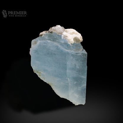 Aquamarine, Beryl, Etched Crystal, Mica Inclusion, Muscovite, 33.5 Grams, 167.5 Carats, Pakistan Mineral, Skardu, Raw Crystal, Collector Grade, Miniature Specimen, Unique Habit