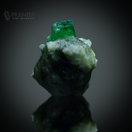 Etched Emerald on Matrix from Swat Valley, Pakistan