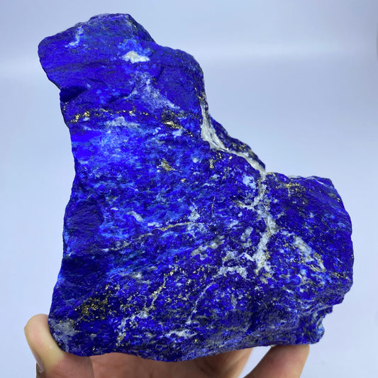 Lapis Lazuli, Lazurite, Afghanistan Minerals, 1050g, Rough Gemstone, Royal Blue Lapis, Pyrite Inclusions, Lapidary Rough, Cabinet Specimen