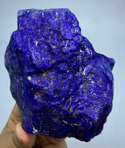 large Lapis Lazuli specimen with gold pyrite
Badakhshan Lapis Lazuli boulder for collectors