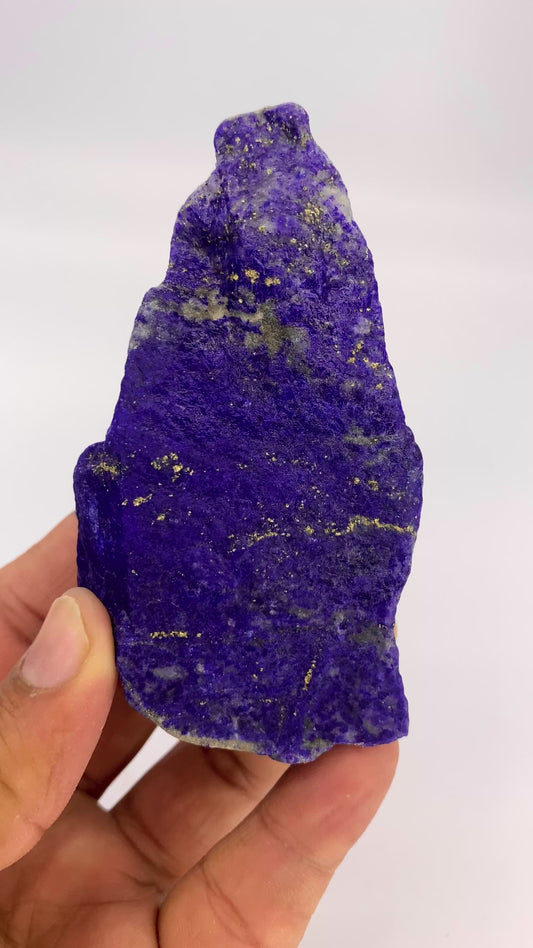 234g Royal Blue Rough Lapis Lazuli – Badakhshan, Afghanistan