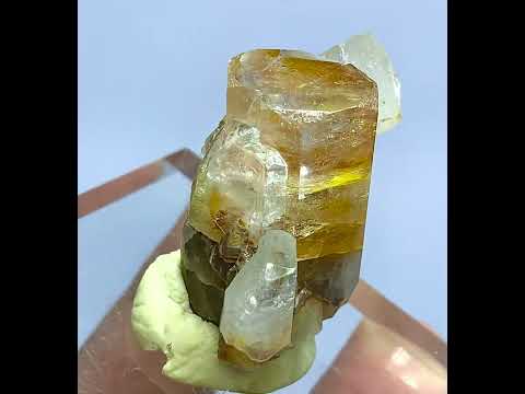 Aquamarine Crystal Cluster – Skardu, Pakistan Mineral Specimen