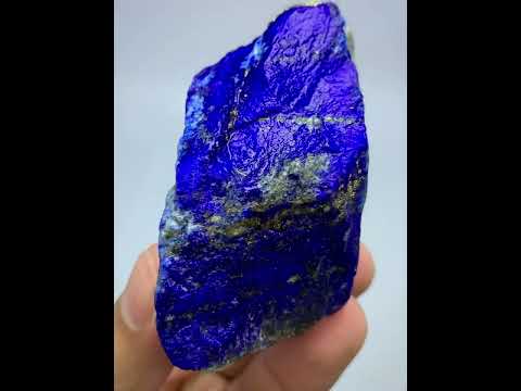 Lapis Lazuli Elongated Specimen with Pyrite - Badakhshan, Afghanistan