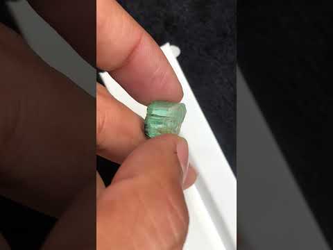 Emerald Gemstone Vivid Green Uncut from Afghanistan