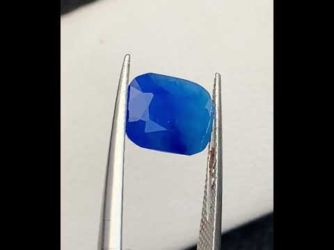 Haüynite  Cushion Cut Gemstone From Afghanistan