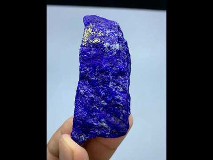 Raw Lapis lazuli With Gold Pyrite Inclusion