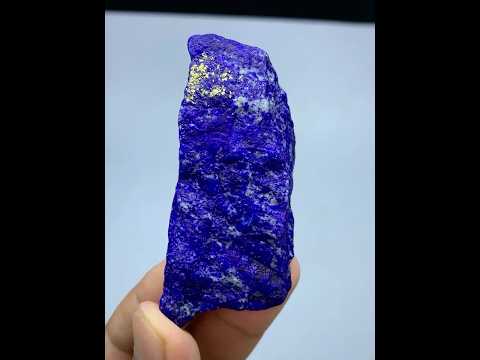 Raw Lapis lazuli With Gold Pyrite Inclusion